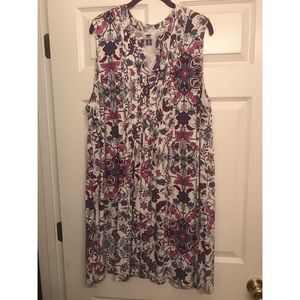 Floral sleeveless dress